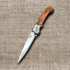 2 в 1 - Выкидной карманный складной нож 23 см CL K55 с замком Liner lock + Выкидной нож 21 см CL 77 (5577) - изображение 3