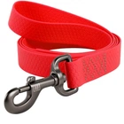 Водостійкий повідець для собак Collar WAUDOG Waterproof L-XXL 25 мм довжина 305 см червоний