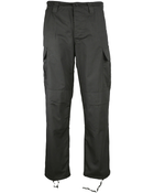 Штани тактичні KOMBAT UK M65 BDU Ripstop Trousers, чорний, 34 - изображение 2