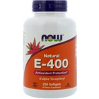 Вітамін E, d-альфа-токоферилацетат NOW Foods (Natural Vitamin E) 400 МО 250 капсул NOW00839