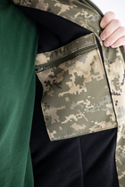 Военная зимняя куртка пиксель ММ-14 ВСУ (Softshell+пух), XL - изображение 6