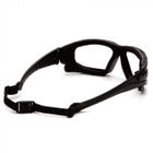 Балістичні окуляри з ущільнювачем Pyramex i-Force Slim Clear (Anti-Fog) - зображення 3