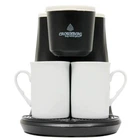 Бытовая капельная кофеварка Crownberg CB-1568 600 Вт с двумя чашками Черная