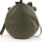Баул тактичний військовий транспортний сумка-рюкзак 120 л Олива - зображення 10
