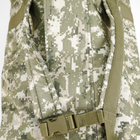 Баул тактичний військовий транспортний сумка-рюкзак 120 л Піксель - зображення 11