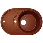 Кухонная мойка гранитная Adamant SHELL terracotta-11