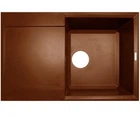 Кухонная мойка гранитная Adamant HORIZON terracotta-11