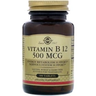 Вітамін В12 Solgar (Vitamin B12) 500 мкг 100 таблеток SOL03220