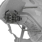 Активні стрілецькі навушники Opsmen Earmor M31 Койот Brown + Кріплення на шолом з рейкою Пікатінні (127712) - зображення 14