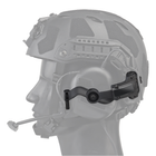 Активные наушники стрелковые Earmor M31 Black + Premium крепление на каску шлем (универсальное) (125963) - изображение 13