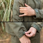 Тактическая куртка Pave Hawk PLY-6 Green (4XL) мужская военная холодостойкая влагоотталкивающая осень-зима - изображение 5