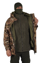 Военная тактическая зимняя куртка Softshell мультикам XL - изображение 6