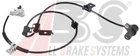 Датчик АБС передний правый HYUNDAI (выр-во ABS) A.B.S. (30781)