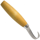 Шведський ніж-ложкоріз Morakniv Woodcarving Hook Knife 164 - зображення 2