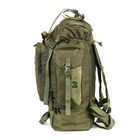 Туристичний армійський міцний рюкзак 5.15.b 75 літрів афган. - зображення 3