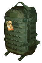 Тактичний, штурмової супер-міцний рюкзак 5.15.b 32 літрів олива 1200 ден. - зображення 1