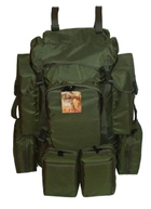 Туристичний армійський супер-міцний рюкзак 5.15.b 65 літрів Олива 1000 ден кордура - зображення 9