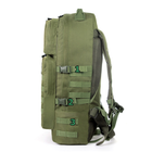 Тактичний військовий туристичний міцний рюкзак 5.15.b 60 літрів олива. - зображення 3