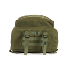 Тактичний військовий туристичний міцний рюкзак 5.15.b 60 літрів олива. - зображення 5