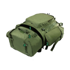 Туристичний армійський міцний рюкзак 5.15.b 75 літрів Олива - зображення 6