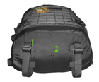 Тактический, штурмовой крепкий рюкзак 32 литров Черный 5.15.b - зображення 6