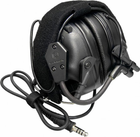 Навушники Активні тактичні з гарнітурою мікрофоном Opsmen Earmor M32 Чорний (150210) - зображення 7