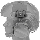 Активные наушники с микрофоном гарнитурой Earmor M32 + Крепление на каску шлем с планкой Picatinny (150203) - изображение 13