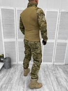 Тактический летний военный костюм Single Sword ( Убакс с рукавом + Штаны ), Камуфляж: Пиксель ВСУ, Размер: М - изображение 2