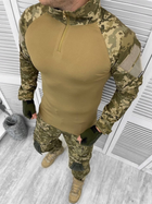 Тактический летний военный костюм Single Sword ( Убакс с рукавом + Штаны ), Камуфляж: Пиксель ВСУ, Размер: М - изображение 3