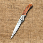 2 в 1 - Выкидной карманный складной нож 23 см CL K55 с замком Liner lock + Выкидной нож 20 см CL M7 (55M7) - изображение 4