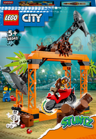 Конструктор LEGO City Stuntz Каскадерське завдання «Напад Акули» 122 деталей (60342) - зображення 1