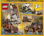 Zestaw LEGO Creator Statek piracki 1260 elementów (31109) - obraz 17