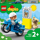 Zestaw klocków LEGO DUPLO Town Motocykl policyjny 5 elementów (10967) - obraz 1