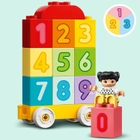 Zestaw klocków LEGO DUPLO Pociąg z cyferkami - nauka liczenia 23 elementy (10954) - obraz 9