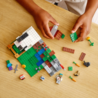 Zestaw klocków LEGO Minecraft Królicza farma 340 elementów (21181) - obraz 4