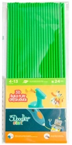 Набір стрижнів для 3D-ручки 3Doodler Start Зелений 24 шт (3DS-ECO07-GREEN-24) - зображення 1