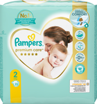 Pieluchy Pampers Premium Care Rozmiar 2 (4-8 kg) 23 szt. (8001841104652) - obraz 2