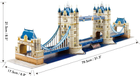 Puzzle 3D CubicFun National Geographic Tower Bridge (DS0978h) (6944588209780) - obraz 3
