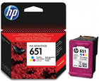 Tusz HP No.651 DJ Ink Advantage 5575/5645/OfficeJet 202 /OfficeJet 252 Tri-color (C2P11AE) - obraz 1