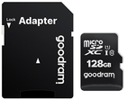 Goodram MicroSDXC 128GB UHS-I Class 10 + SD adapter + OTG Card reader (M1A4-1280R12)