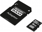 Goodram microSDHC 16GB UHS-I class 10 + adapter (M1AA-0160R12) - obraz 3