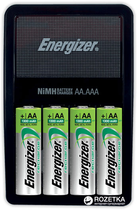 Зарядний пристрій АА/ААА Energizer Maxi Charger + 4 AA 2000 mAh (E300321200) - зображення 1
