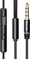 Słuchawki Baseus Encok H06 boczne douszne Wired Earphone Czarne (NGH06-01) - obraz 4