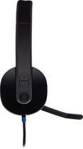 Słuchawki Zestaw słuchawkowy Logitech USB H540 (981-000480) - obraz 4