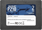 Dysk SSD Patriot P210 2TB 2.5" SATAIII TLC (P210S2TB25) - obraz 1