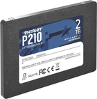 Patriot P210 2TB 2.5" SATAIII TLC (P210S2TB25) - зображення 3