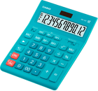 Kalkulator Casio 12 cyfr 155x209x34,5 Niebieski (GR-12C-LB-W-EP) - obraz 1
