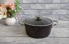 Кастрюля с крышкой OMS 3116-20-BlaСk 2,5 л 20 см