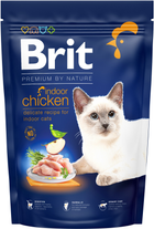 Sucha karma dla kotów BRIT Premium by Nature z kurczakiem 1,5 kg (8595602553143) - obraz 1