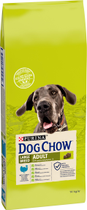 Sucha karma dla psów dużych ras od 2 roku życia Dog Chow Large Breed z indykiem 14 kg (7613034487926) - obraz 2